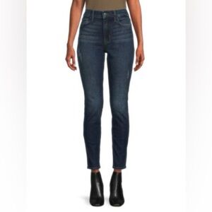 HUDSON JEANS Blair High Rise Skinny Denim Size 27 4 6 Casual Luxury‎ Designer